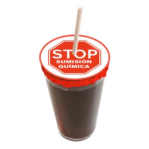 Etiquetas para tapar vasos: una medida eficaz contra la sumisión química
