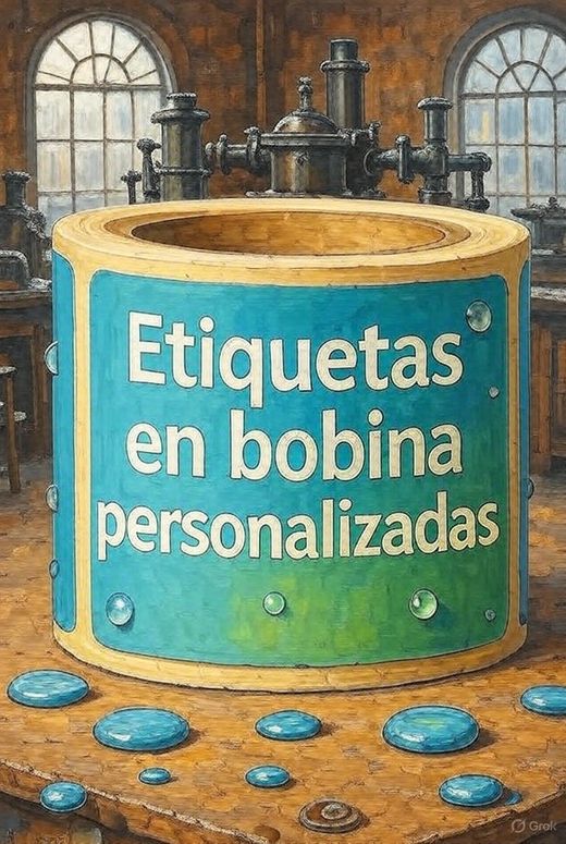 🏷️ La historia de las etiquetas en bobina: de la imprenta tradicional a la automatización industrial