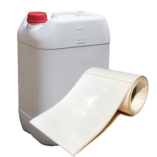 Etiquetas tamaño estándar envases 20 L