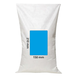 Etiqueta para sacos 25 Kg