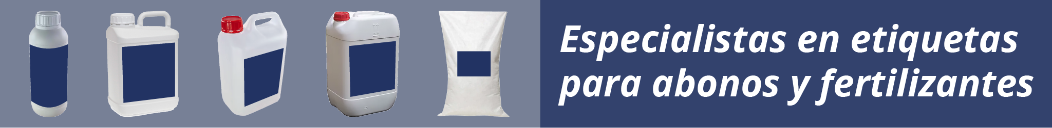 Especialistas en etiquetas para abonos y fertilizantes